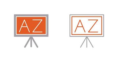 From A To Z Vector Icon