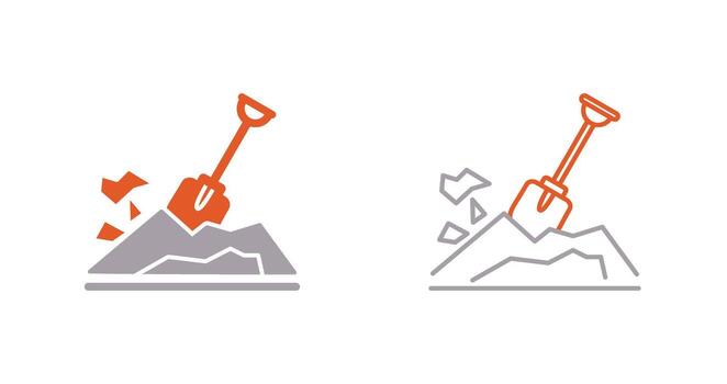Digging Vector Icon