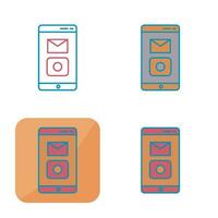 Unique Mobile Applications Vector Icon