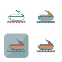 Jet Ski Vector Icon