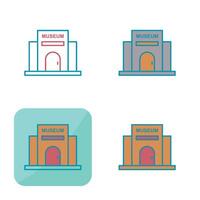 Museum Building Vector Icon