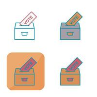 Casting Vote Vector Icon