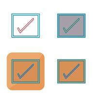 Checkbox Vector Icon