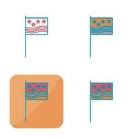 Flags Vector Icon