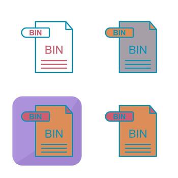 BIN Vector Icon
