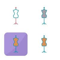 Dress Holder Vector Icon