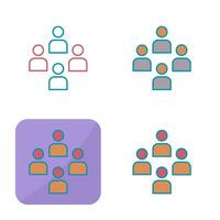 Network Group Vector Icon