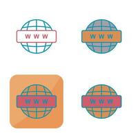 World Wide Web Vector Icon