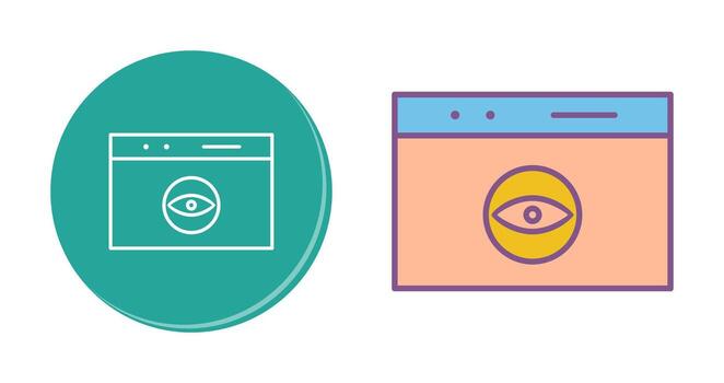 Unique Link Optimization Vector Icon