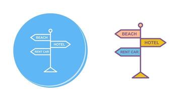 Signboard Vector Icon