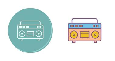 Casette Player Vector Icon