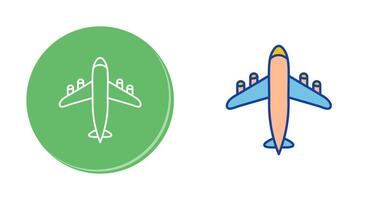 Flying Airplane Vector Icon