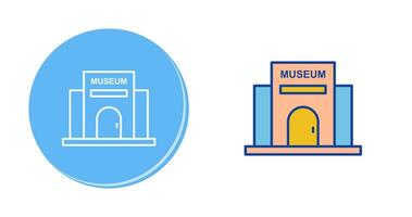 Museum Building Vector Icon