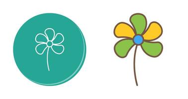 Small flowers Vector Icon