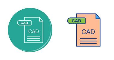 icono de vector de cad