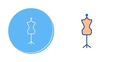 Dress Holder Vector Icon