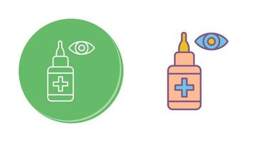 Eye Drop Vector Icon