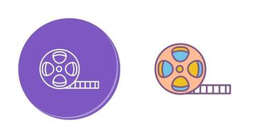 Film Reel Vector Icon