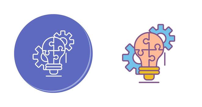 icono de vector de resolución de problemas