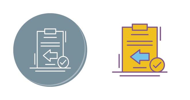 Return Vector Icon