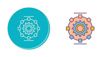 Automated Process Vector Icon
