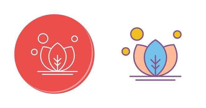 icono de vector de hoja