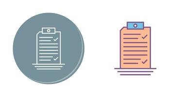 Check List Vector Icon