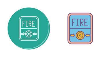 Fire Button Vector Icon