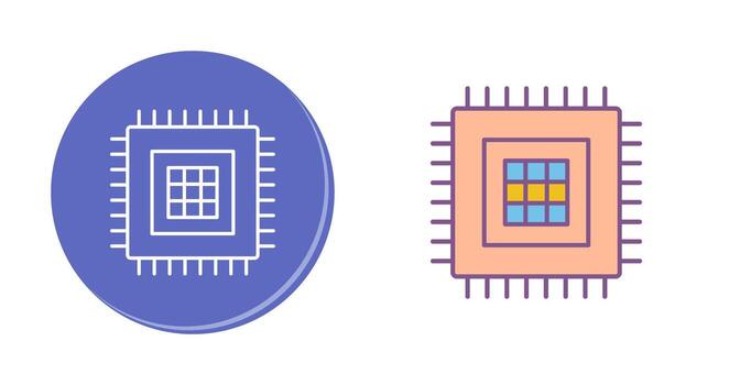 Processor Vector Icon
