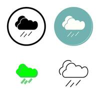 Rain Vector Icon