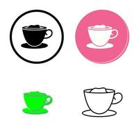 Creamy Coffee Vector Icon