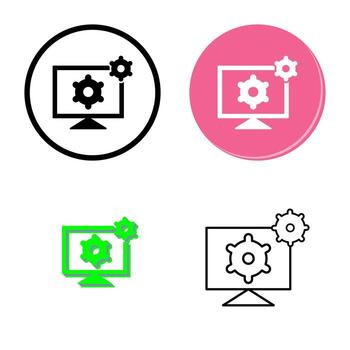 icono de vector de herramientas de desarrollo