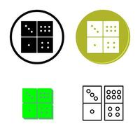 Domino Game Vector Icon
