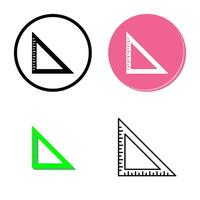 Set Square Vector Icon