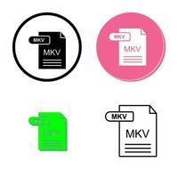 MKV Vector Icon