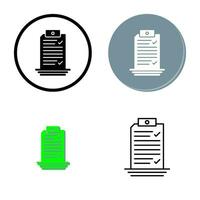 Check List Vector Icon
