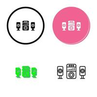 Sound System Vector Icon