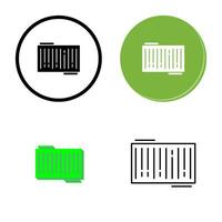 Barcode Vector Icon