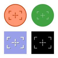 Unique Focus Vector Icon