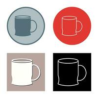 icono de vector de taza de café