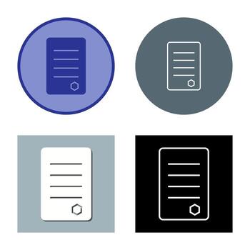 Unique Reports Vector Icon