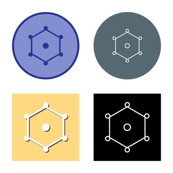Unique Nodes Vector Icon