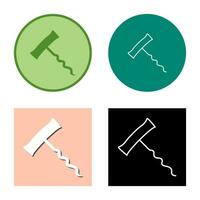 Unique Corkscrew Vector Icon