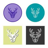 Deer Vector Icon