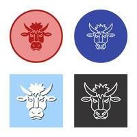 Bison Vector Icon