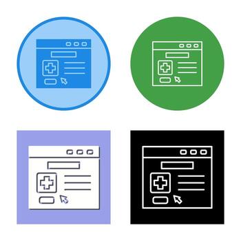 Browser Vector Icon