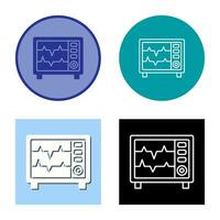 Heart Rate Monitor Vector Icon