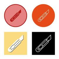 Stationery Knife Vector Icon