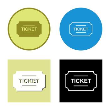 Tickets Vector Icon
