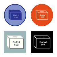 Ballot Box Vector Icon